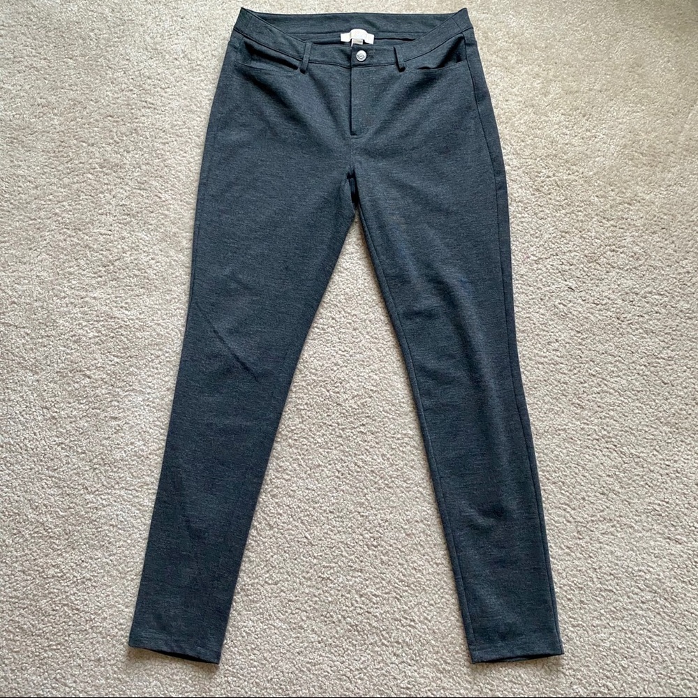 Michael Kors gray skinny pants 6